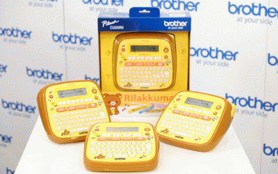 เครื่องพิมพ์ฉลาก พี-ทัช รุ่น ‘ริลัคคุมะ’ จากบราเดอร์