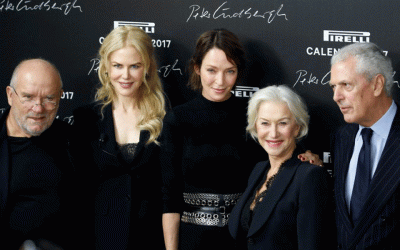 Hollywood in Pirelli’s Calendar 2017