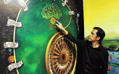 ยลโฉมภาพจิตรกรรมร่วมสมัยปริศนาธรรม 3 มิติเสมือนจริง ครั้งแรกของโลก