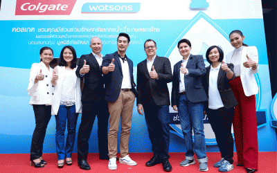 คอลเกต จับมือ วัตสัน จัดโครงการ ‘น้ำทุกหยดมีค่า’ เนื่องในวันประหยัดน้ำโลก