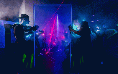 LAZGAM Laser Games สุดยอดเกมยิงปืน Laser Tag