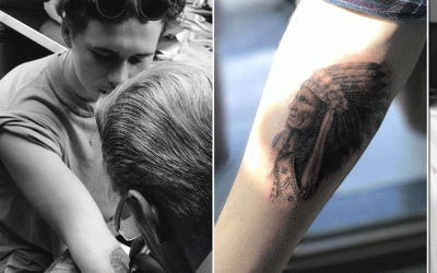 BECKHAMS ตามรอย(สัก)พ่อ ช่างสักคนเดียวกันกับที่พ่อของเขาไว้วางใจ