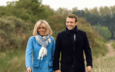 Emmanuel Macron ประธานาธิบดีคนใหม่ของฝรั่งเศส ผู้มีภริยาสูงวัยกว่า 25 ปี