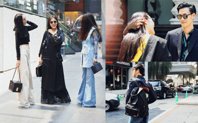 Club 21 และ Club 21 Men Presents Celebrities Street Style