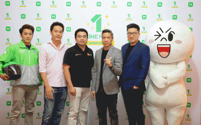 LINE MAN ฉลองครบรอบ 1 ปีอย่างยิ่งใหญ่ในงาน “LINE MAN 1st Anniversary”