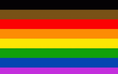 New Pride: ธงสัญลักษณ์ของเกย์เพิ่มสีใหม่ “น้ำตาล” และ “ดำ”