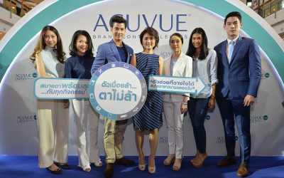 จอห์นสัน แอนด์ จอห์นสัน วิชั่น เปิดตัวคอนแทคเลนส์รายวันชนิดใหม่  