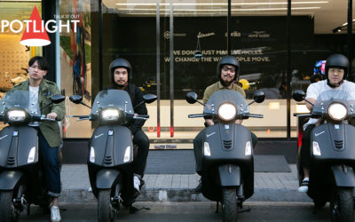 Vespa เปิดประสบการณ์ความสนุกให้ขับขี่อย่างมีสไตล์